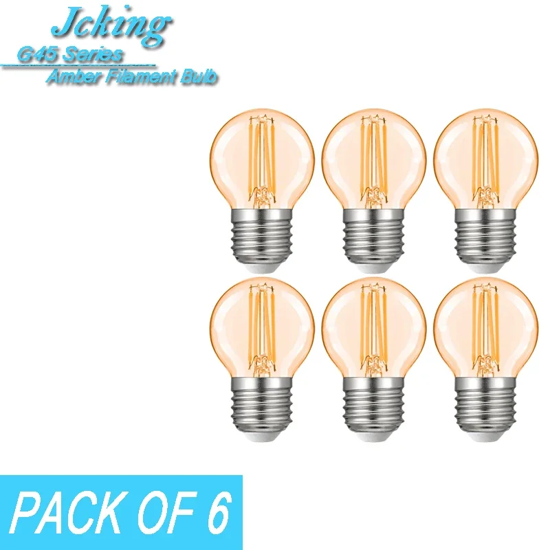 JCKing G45    LED ʶƮ ,  , Ʈ Ƽ   , E26, E27 ̽, 120V, 240V, 6  